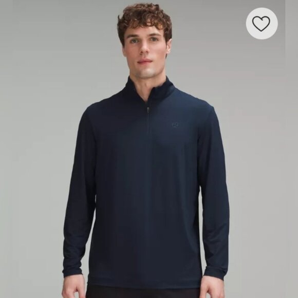 None Other - Lululemon Sport Long sleeve Half Zip Size Small Dark Blue